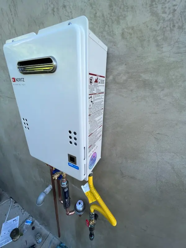 Tankless water heater installation for Cypress Springs homes